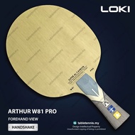 Loki Arthur W81 Pro Outer Super Blue Arylate Composite Carbon Table Tennis Blade Paddle Bat Raket Pi