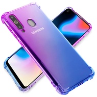 For Samsung Galaxy A8s A9S Phone Case Galaxy A8 A9 2018/Galaxy A8 Plus 2018 A8 Star A9 Star Transparent Hybrid Gradient Phone Cover