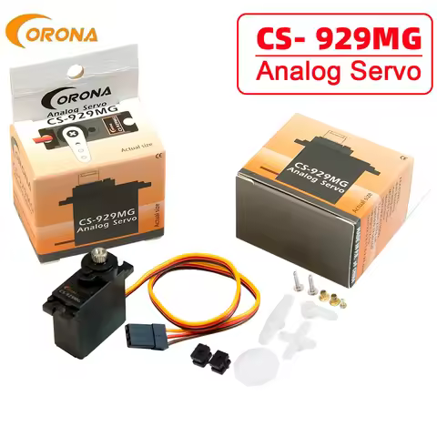 1 / 2 / 4pcs RC Servo Corona CS-929MG CS929MG 13.5G Metal Gear Simulate Steering SERVO for RC Model 