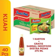 Indomie Rasa Soto Ayam Free Sambal Indofood 275ML- Indomie Rebus 1 dus