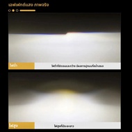 เลนส์ Bi-LED ลำแสงสูงต่ำ100W 20000LM LED โปรเจคเตอร์เลนสำหรับไฟหน้า H4 H7 9005 9006 LED รถจักรยานยนต