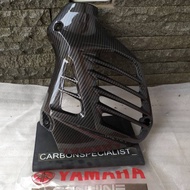 Nmax old carbon carbon radiator cover includes original yamaha parts
