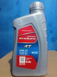 OLI PERTAMINA ENDURO 4T 800ml cocok motor bebek Honda Yamaha sujuki