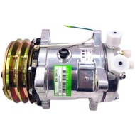 Car Air Conditioner508Compressor24v Universal for Trucks, Harvesters, Excavators, Forklifts, Tractor