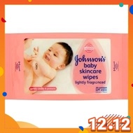 Johnson’s Skincare Wipes (Lightly Fragrance) 20's 75's