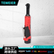 Extended 18v Lithium Battery Ratchet Wrench Multifunctional 90 Degree Angle Stage Truss Electric Rat