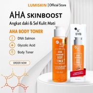 SYB Toner AHA Skinboost Skin Whitening angkat daki SYB Forte Toner Badan Fresh Red Jelly