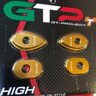Gold Color Cnc Turn Signal Pads