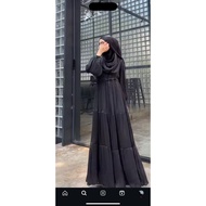 New vlora dress and khimar shimmer by evolvere