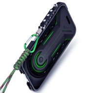 เคสกันกระแทกกรอบโลหะสกรูหุ้มสำหรับ iPhone 17 Pro Max 16e 15Plus 14 Pro13 12 Pro Max เคสเคสกันกระแทกอ