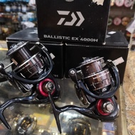 DAIWA BALLISTIC EX 2500H/EX3000H/EX4000H FISHING REEL