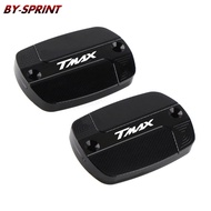For YAMAHA TMAX530 TMAX 500 SX DX TMAX560 TECH MAX With Logo TMAX Motorcycle CNC Front Brake Fluid Reservoir Tank Cap Cover