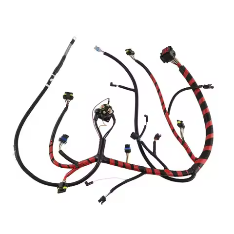 NEW-For Ford F-250 F350 Before 5/12/1997 7.3L Diesel W/O Cali Engine Wiring Harness F7TZ-9A451-CA, F