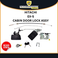 HITACHI EX-5 CABIN DOOR LOCK ASSY