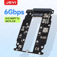 JEYI M.2 NGFF to 2.5" SATA 3.0 Adapter M.2 SATA SSD to SATA III 6Gbps Expansion Card Support 2280 Ha