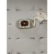 Ring Women ,Aquamarine, Azurite ,Ammolite