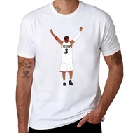 Allen Iverson Back-To Anime T-Shirt For Men Cotton 1