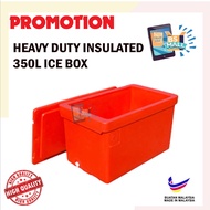 350 Liter Tong Ais Ikan Tong Oren Tong Fiber Kotak Sejuk Fiber Laut Beku / Fibre Ice Box Orange Box 