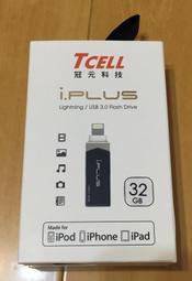 TCELL 冠元 i.PLUS 32GB iOS Lightning USB 3.0 迷你隨身碟