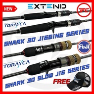 2024 EXTEND Shark 30 Jigging Series Slow Jig Fast Baitcast & Spinning Fishing Rod BC Overhead Thirty