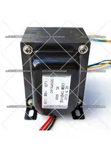 6P3P 6L6 EL34 Vacuum Tube Amplifier Audio Transformer 5K 0-4-8Ω 40W Push-pull Output Transformer