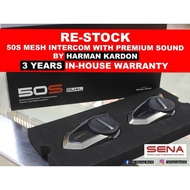 Sena 50S Mesh Communication with Premium Sound by Harman Kardon (Helmet sold separately)