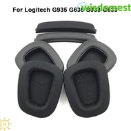 WISDOMEST 1Pair Ear Cushion Cover, Gaming Headphone Foam Ear Pads, Accessories Sponge Replacement He