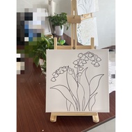 Easel Adjustable Desktop Desktop Easel Foldable Children's Small Easel Drawing Board Oil Easel Studi