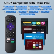 Replacement for Roku-TV-Remote, compatible with Hisense/Onn/Sharp Roku Series Smart TVs Pengganti un