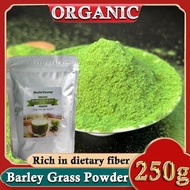 Barley Grass Powder 100% Pure &amp; Organic Organic Barley Grass Powder Pure Organic Barley for Women and Men 250g Support Immune System and Digestion, Vegan