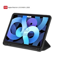 SMARTCASE AUTO LOCK FOR IPAD AIR 4 ( IPAD 10.9 2020 ) A2324, A2072, A2325, A2316 With Stylus Pen Slo