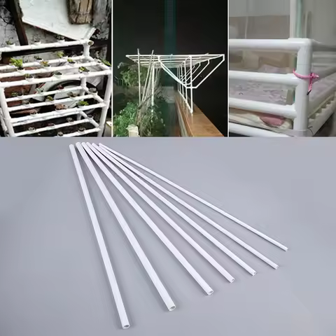 50cm OD 6mm To 14mm PVC Pipe Irrigation Fish Tank Aquarium Drainpipe Water Tube