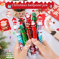 ปากกาลูกลื่นลายคริสต์มาสซานตาคลอสปากกา0.5มม. 0.5มม. ปากกานักเรียนปากกาอัดเครื่องเขียนในโรงเรียน