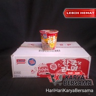 MAKANAN MI INSTAN POP MIE CUP FIERY CHIKIN PEDAS ALA KOREA PER KARTON ISI 12S X 71GR