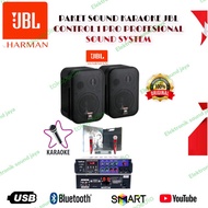 PAKET SOUND SYSTEM KARAOKE SPEAKER JBL AMPLIFIER BLUETOOTH USB