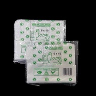 50Pcs CAP ANGSA 6"X10" PLASTIC BAG