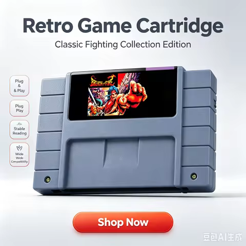Link 007 Breath of Fire I II for SNES Card 19 Kinds 16-Bit Game Cartridge USA/EUR/JAP Video Game Con