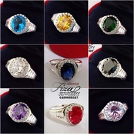 cincin lelaki permata silver 925, cincin perak lelaki permata, cincin silver lelaki, silver 925 men 