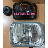 FORD MAXI ECONOVAN E1400/BONGO HEAD LAMP/LAMPU BESAR SQUARE SEAL BEAM H4 6052