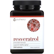美國Youtheory 白藜蘆醇 290片