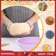 [Redpowderyan.] Bread Proofing Basket,Silicone Round Bread Foldable Sourdough Baking Basket Waterpro
