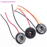 Coa 2pcs 1156 1157 Bulb Soet BAY15D Lamp Holder P21/5W Adapter Base Connector Wer
