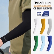 BABULIN Sun Sleeve UPF50+ UV Protection Anti-UV Basketball Cycling Football Arm Protections Sun Cool