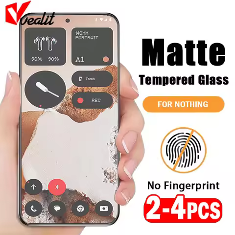 2-4pcs Anti-Glare Matte Tempered Glass For Nothing CMF Phone 2 Pro Screen Protector for Nothing CMF 