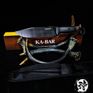 มีดเดินป่า KA-BAR BK7ยุทธวิธีการล่าสัตว์หนักของ Becker วัสดุใบ:1095
