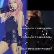 Aespa Ning LiuZhiMin JiSeul Dark Chain Áo Ba Lỗ Trang Phục Biểu Diễn Múa Dành Cho Nữ Trang Phục Sân