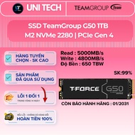 SSD M2 NVMe PCIe Gen 4.0 TeamGroup G50 1TB | Used Used Used