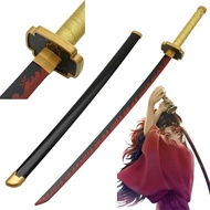 ♞,♘Anime Demon Slayer Tsugikuni Yoriichi Ninja Sword Blade Katana Knife Assembly Weapon Toy Boy Gif