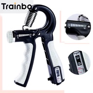 Trainbo Adjustable Countable Hand Grip Strength Exercise Strengthener Gripper Hand Gripper For Worko