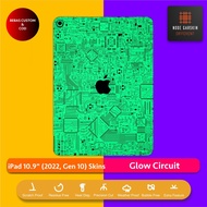 Garskin Skin iPad 10.9 2022 Gen 10 Glow Circuit Fullbody Backonly/ | Anti-scratch | Case | Vinyl Vin